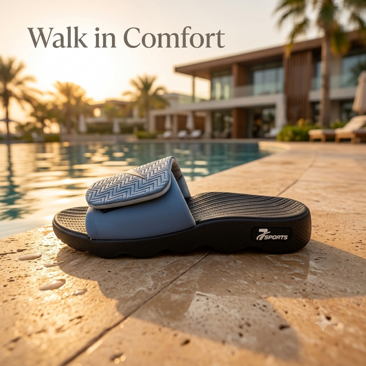 Men's Soft Sole Slides Slippers Lightweight Casual Bathroom Sandals Comfortable Indoor Outdoor Slippers