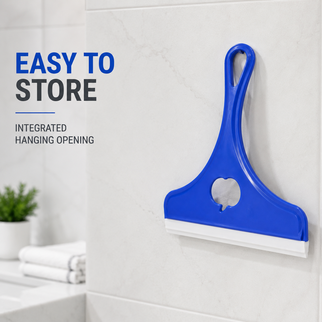 Multi-Purpose Glass Wiper Squeegee for Windows Bathroom Shower And Mirrors
