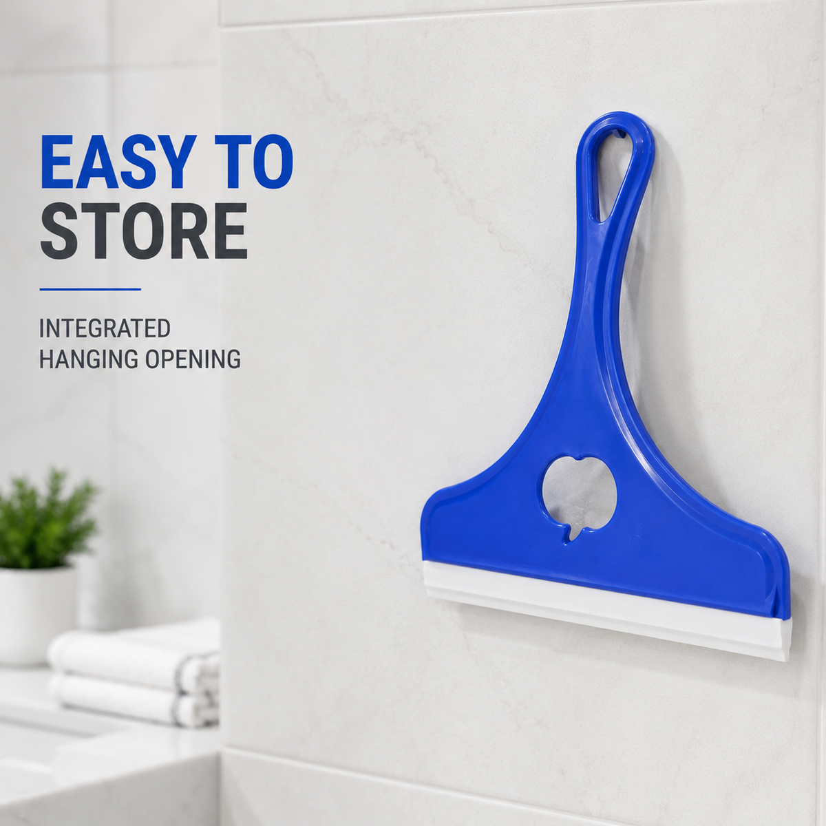 Multi-Purpose Glass Wiper Squeegee for Windows Bathroom Shower And Mirrors