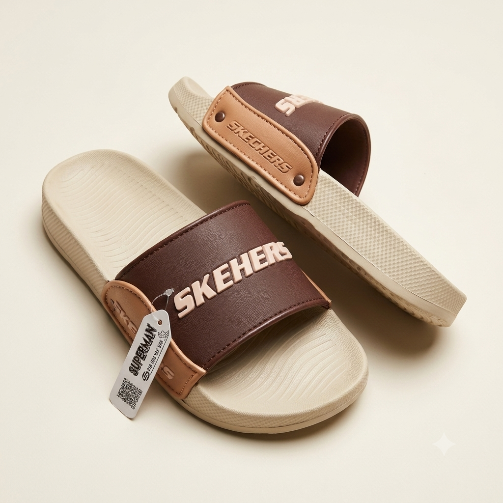 Men's Stylish Casual Slippers Soft Comfortable Slip-On Sandals Lightweight Daily Wear Trendy Summer Footwear