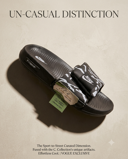 Men's Premium Padded Strap Slides Soft Sole Anti-Slip Slippers Comfortable Casual Summer Sandals Indoor & Outdoor Black