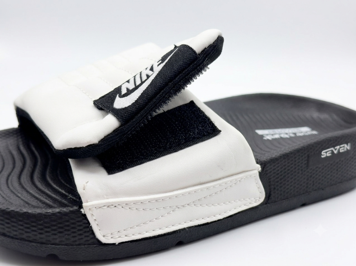 Slides for Men Adjustable Strap Soft Comfortable Anti-Slip Slippers Lightweight Casual Sandals