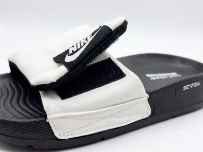 Slides for Men Adjustable Strap Soft Comfortable Anti-Slip Slippers Lightweight Casual Sandals