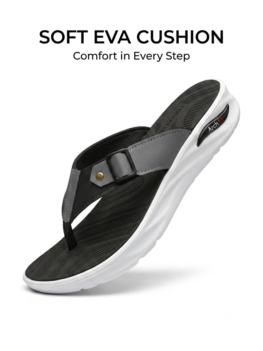 Men's EVA Soft Sole Slides Anti-Slip Lightweight Casual Slippers Indoor Outdoor Flip Flops Premium Chappal