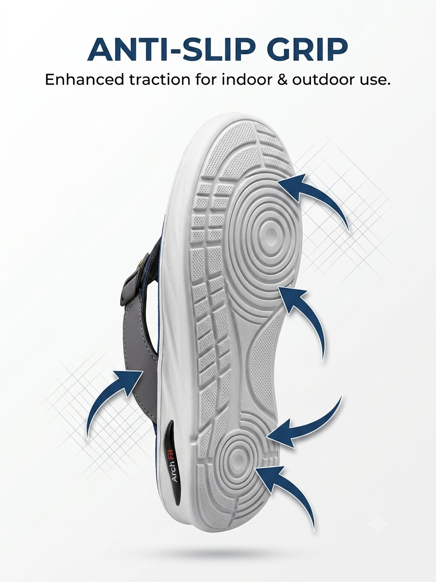 Men's EVA Soft Sole Slides Anti-Slip Lightweight Casual Slippers Indoor Outdoor Flip Flops Premium Chappal