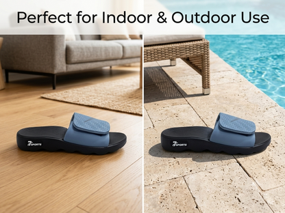 Men's Soft Sole Slides Slippers Lightweight Casual Bathroom Sandals Comfortable Indoor Outdoor Slippers