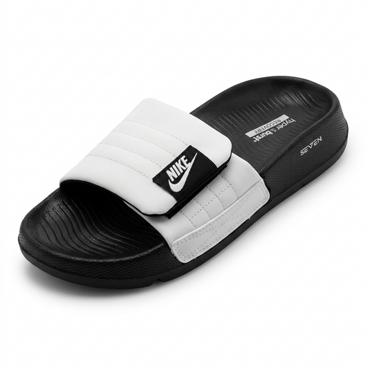 Slides for Men Adjustable Strap Soft Comfortable Anti-Slip Slippers Lightweight Casual Sandals