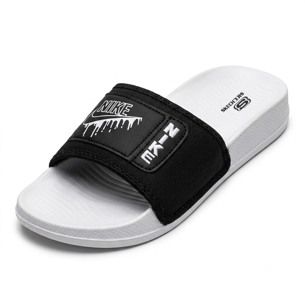 Men's Stylish Casual Slippers Soft Comfortable Slip-On Sandals Lightweight Daily Wear Trendy Summer Footwear
